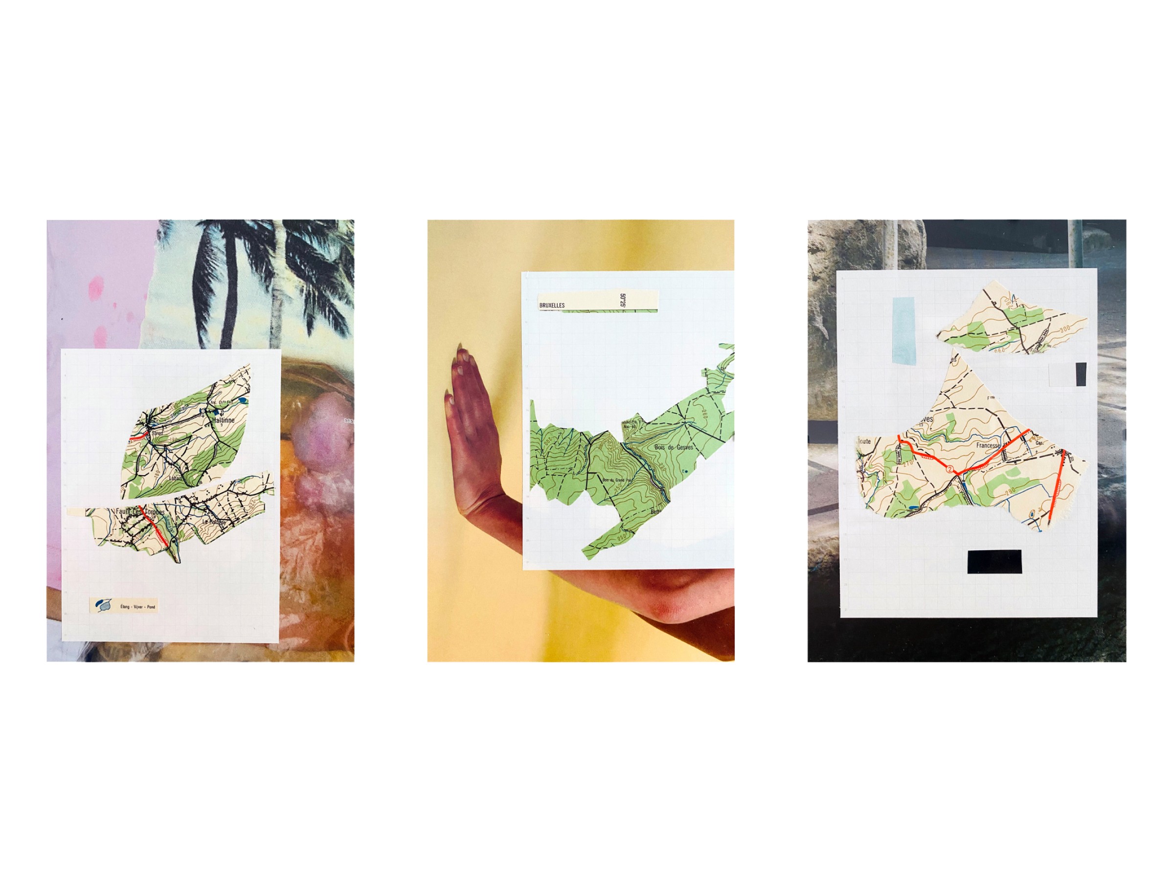 landmass - map cutouts